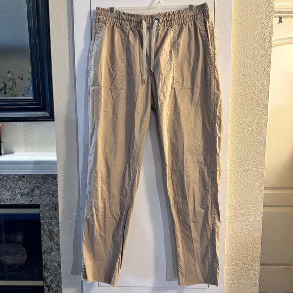 Vuori Vintage Ripstop Pant Organic Cotton Tan Size Medium - Picture 2 of 7